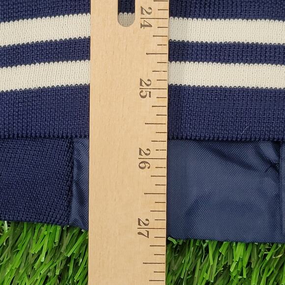 Vintage Michigan-Dairy Bomber Jacket XL 26x26 Hartwell Crop - Picture 12 of 16